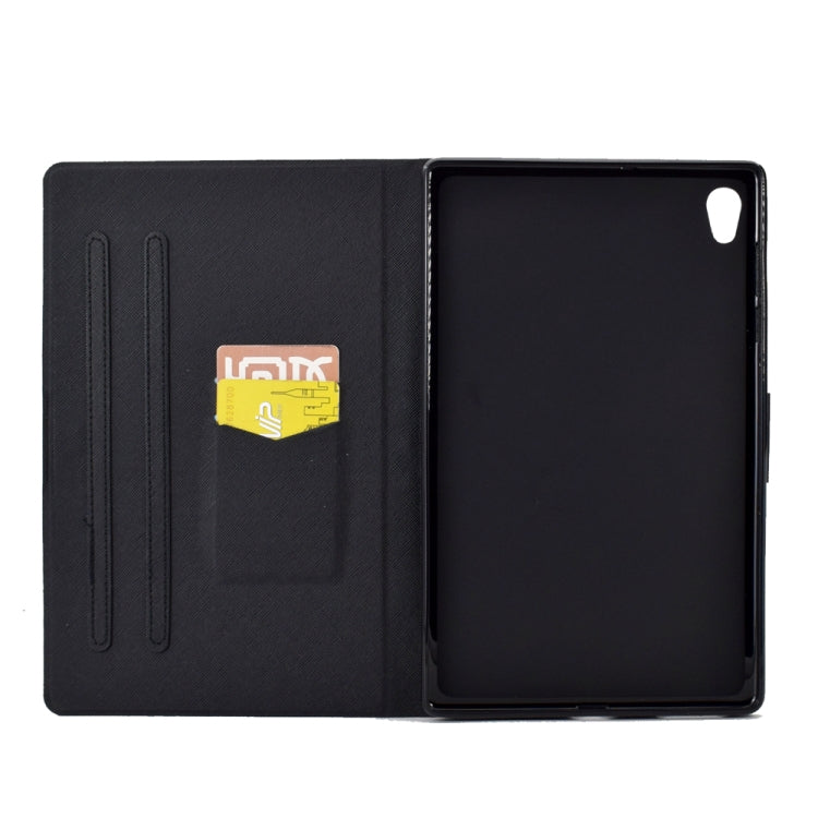 For Lenovo Tab M10 HD Gen 2 Electric Pressed TPU Smart Leather Tablet Case(Strawberry Bunny) - Lenovo by PMC TechLife | Online Shopping South Africa | PMC TechLife | Buy Now Pay Later Mobicred