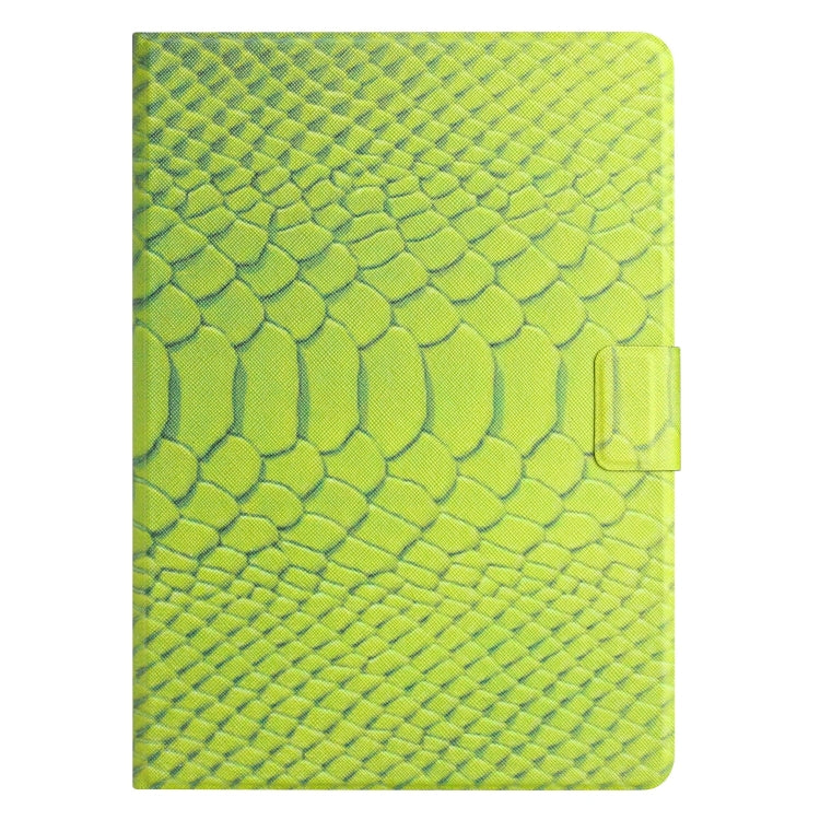 For Lenovo Tab M10 Plus 10.6 3rd Gen 2022 Solid Color Crocodile Texture Leather Smart Tablet Case(Green) - Lenovo by PMC TechLife | Online Shopping South Africa | PMC TechLife | Buy Now Pay Later Mobicred