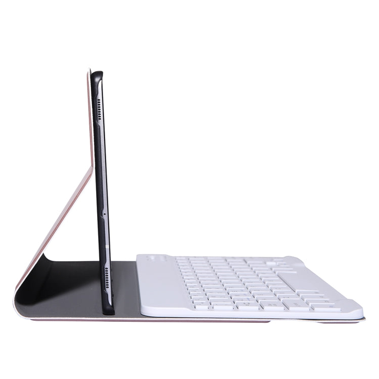 A307 For Galaxy Tab A 8.4 T307 (2020) Bluetooth Keyboard Tablet Case with Stand(Rose Gold) - Samsung Keyboard by XINLI | Online Shopping South Africa | PMC Jewellery