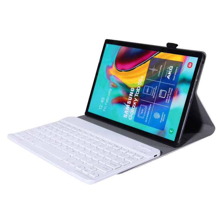 A307 For Galaxy Tab A 8.4 T307 (2020) Bluetooth Keyboard Tablet Case with Stand(Rose Gold) - Samsung Keyboard by XINLI | Online Shopping South Africa | PMC TechLife