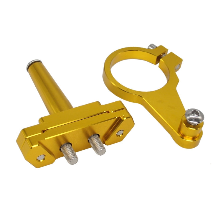 For Yamaha YZF / R15 / V3 MO-DS001 Motorcycle Damper Mounting Bracket(Yellow) - Holder by PMC Jewellery | Online Shopping South Africa | PMC Jewellery | Buy Now Pay Later Mobicred