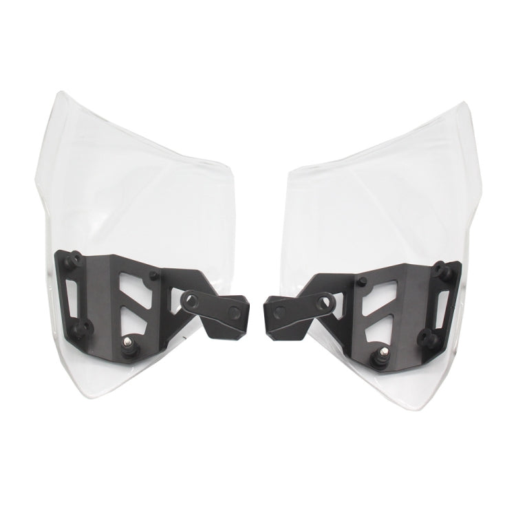 For BMW K 1600 B / K 1600 GT MO-HS005 Motorcycle Windshield Hand Guards Protectors(Transparent) - Ornamental Parts by PMC Jewellery | Online Shopping South Africa | PMC Jewellery | Buy Now Pay Later Mobicred