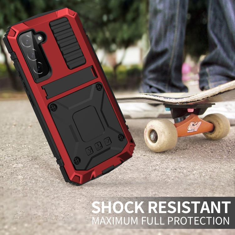 For Samsung Galaxy S23+ 5G R-JUST Life Waterproof Dustproof Shockproof Phone Case(Red) - free shipping - PMC TechLife - Order now!