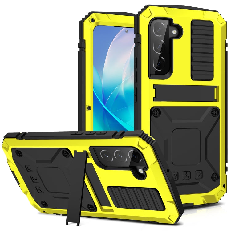 For Samsung Galaxy S23+ 5G R-JUST Life Waterproof Dustproof Shockproof Phone Case(Yellow) - Galaxy S23+ 5G Cases by R-JUST | Online Shopping South Africa | PMC TechLife | Buy Now Pay Later Mobicred