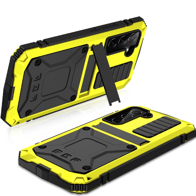 For Samsung Galaxy S23+ 5G R-JUST Life Waterproof Dustproof Shockproof Phone Case(Yellow) - Galaxy S23+ 5G Cases by R-JUST | Online Shopping South Africa | PMC TechLife | Buy Now Pay Later Mobicred