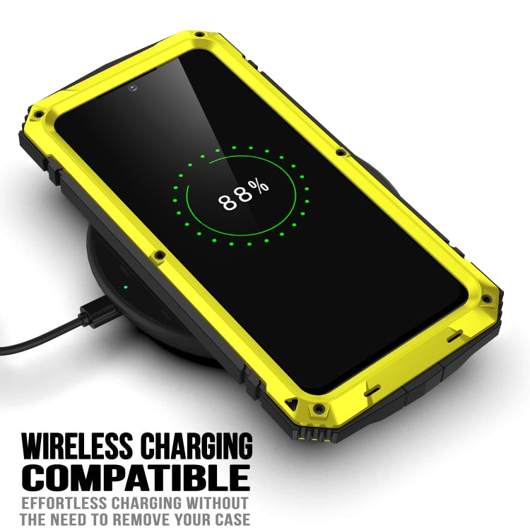 For Samsung Galaxy S23+ 5G R-JUST Life Waterproof Dustproof Shockproof Phone Case(Yellow) - Galaxy S23+ 5G Cases by R-JUST | Online Shopping South Africa | PMC TechLife | Buy Now Pay Later Mobicred