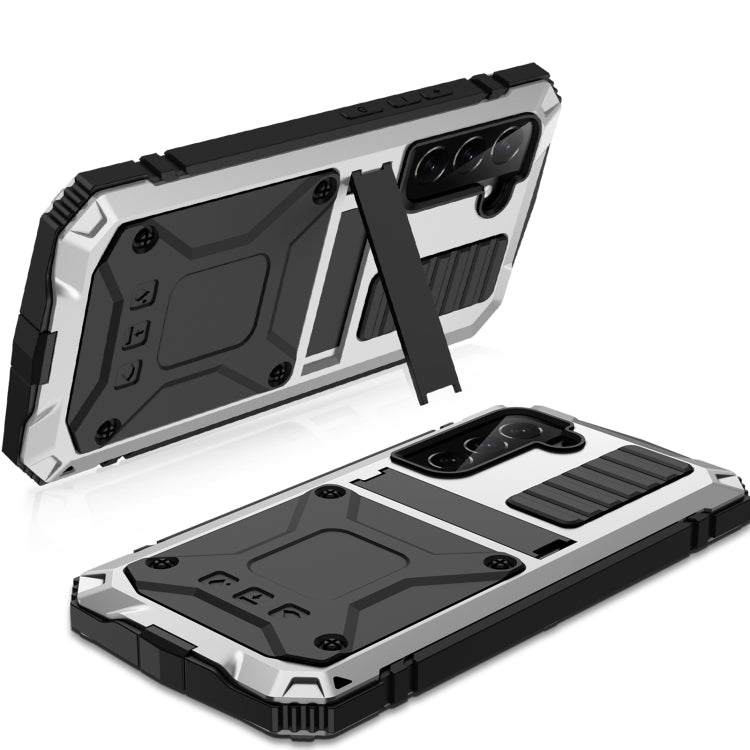 For Samsung Galaxy S23+ 5G R-JUST Life Waterproof Dustproof Shockproof Phone Case(Silver) - Galaxy S23+ 5G Cases by R-JUST | Online Shopping South Africa | PMC TechLife | Buy Now Pay Later Mobicred