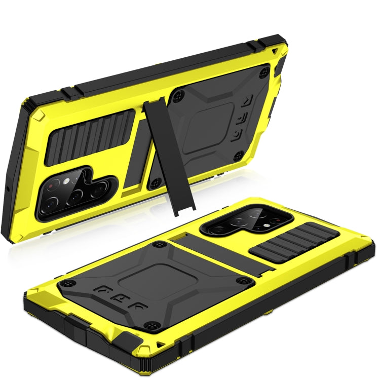 For Samsung Galaxy S23 Ultra 5G R-JUST Life Waterproof Dustproof Shockproof Phone Case(Yellow) - free shipping - PMC TechLife - Order now!