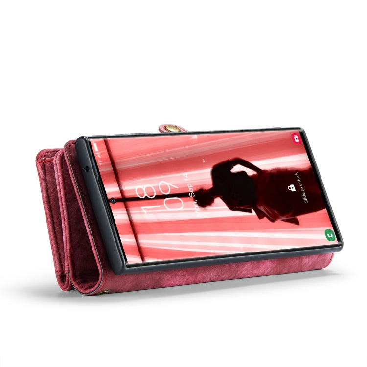 For Samsung Galaxy S23 Ultra 5G CaseMe 008 Detachable Multifunctional Leather Phone Case(Red) - free shipping - PMC Jewellery - Order now!