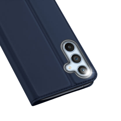 For Samsung Galaxy A54 5G DUX DUCIS Skin Pro Series Flip Leather Phone Case(Blue) - Galaxy Phone Cases by DUX DUCIS | Online Shopping South Africa | PMC Jewellery | Buy Now Pay Later Mobicred