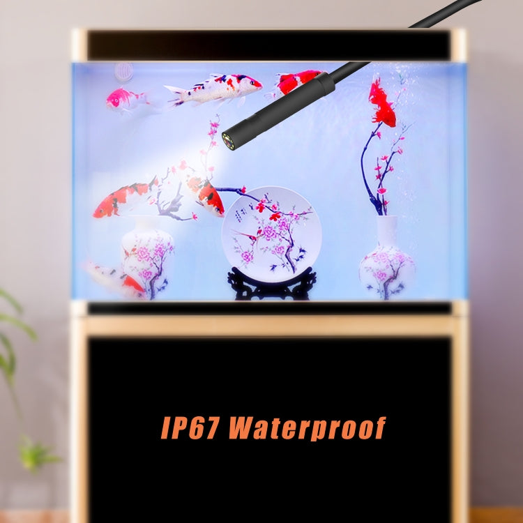 P40 8mm HD Waterproof Portable Integrated Hand-held Vertical Screen Industry Endoscope, Length:5m(Hardwire) -  by PMC Jewellery | Online Shopping South Africa | PMC Jewellery | Buy Now Pay Later Mobicred