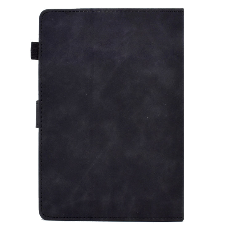 For 8 inch Tablets Tower Embossed Leather Tablet Case(Black) - Others by PMC TechLife | Online Shopping South Africa | PMC TechLife | Buy Now Pay Later Mobicred