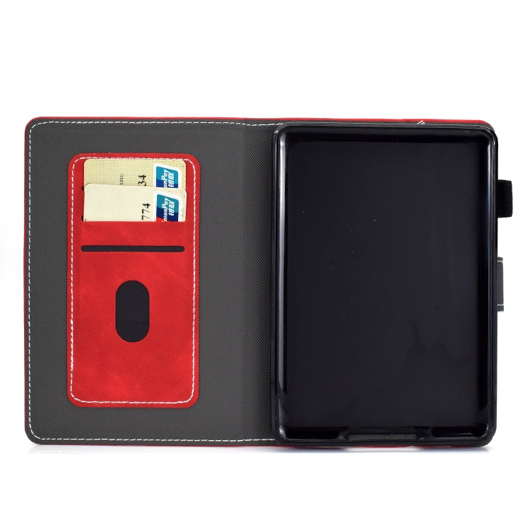 For Amazon Kindle Youth Version 2022 Cowhide Texture Smart Leather Tablet Case(Red) - Amazon by PMC TechLife | Online Shopping South Africa | PMC TechLife | Buy Now Pay Later Mobicred