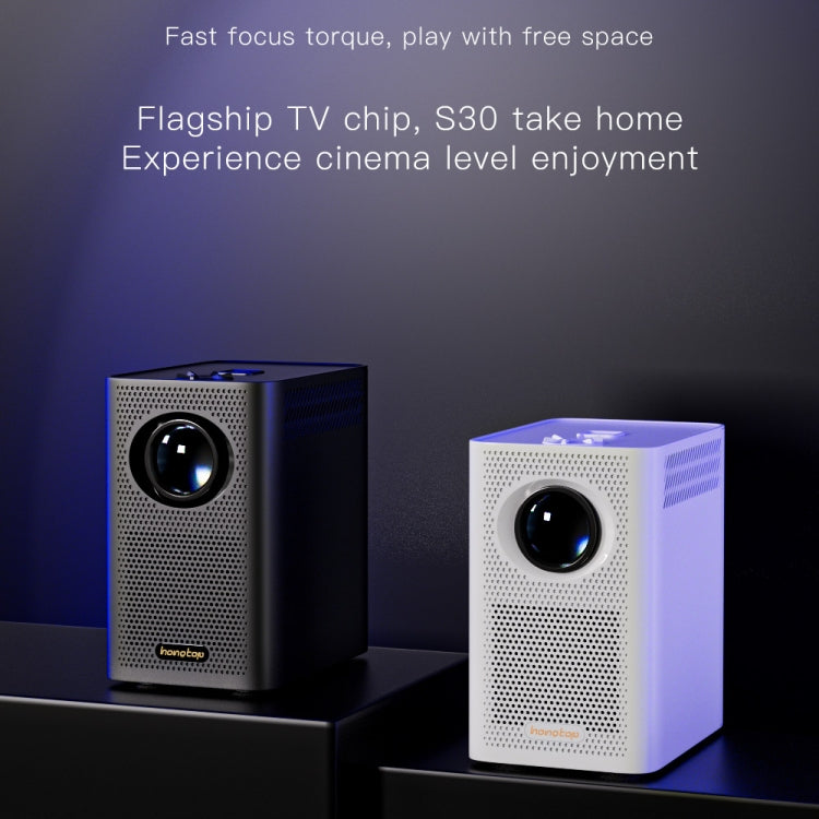 S30 Android System HD Portable WiFi Mobile Projector, Plug Type:US Plug(White) - free shipping - PMC TechLife - Order now!