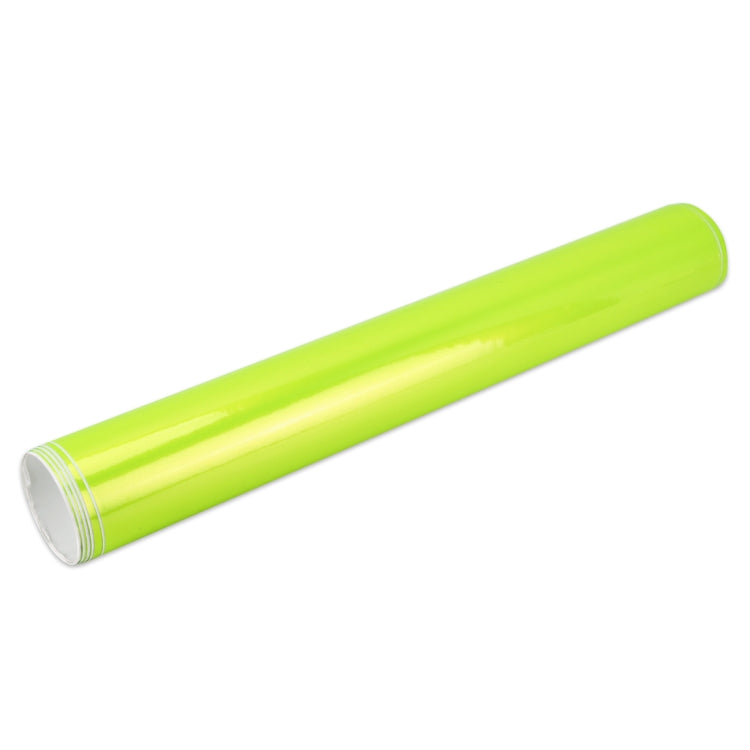 8 x 0.5m Auto Car Decorative Wrap Film Symphony PVC Body Changing Color Film(Fluorescent Yellow) - Auto Film by PMC Jewellery | Online Shopping South Africa | PMC Jewellery | Buy Now Pay Later Mobicred