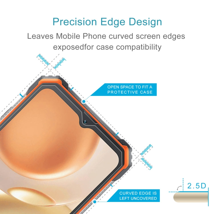 For Blackview Oscal S80 50 PCS 0.26mm 9H 2.5D Tempered Glass Film - For Blackview by PMC TechLife | Online Shopping South Africa | PMC TechLife | Buy Now Pay Later Mobicred