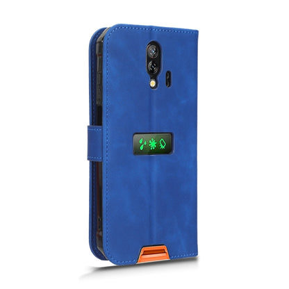 For Blackview BV7200 Skin Feel Magnetic Flip Leather Phone Case(Blue) - More Brand by PMC Jewellery | Online Shopping South Africa | PMC Jewellery | Buy Now Pay Later Mobicred