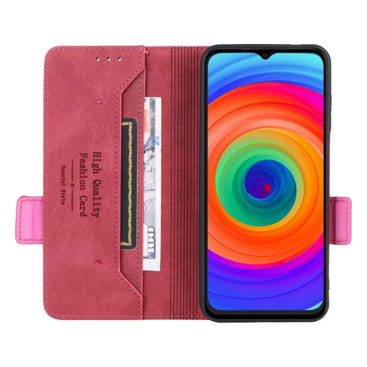 For Ulefone Note 14 Magnetic Clasp Leather Phone Case(Red) - Ulefone Cases by PMC Jewellery | Online Shopping South Africa | PMC Jewellery | Buy Now Pay Later Mobicred