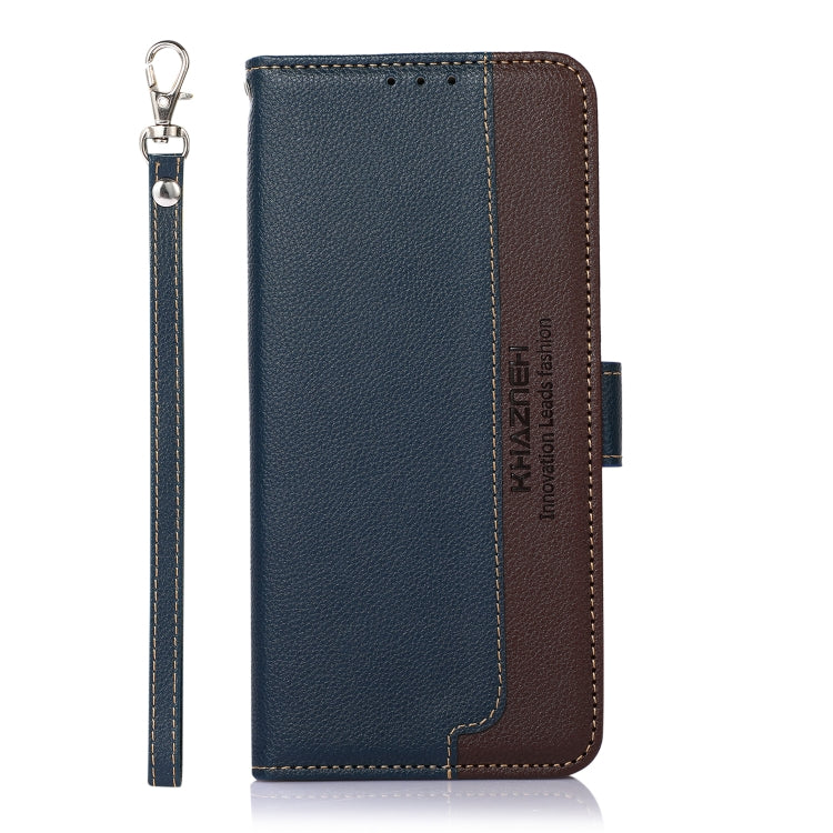 For Xiaomi Redmi K70 5G / K70 Pro 5G KHAZNEH Litchi Texture Leather RFID Phone Case(Blue) - K70 Cases by PMC Jewellery | Online Shopping South Africa | PMC Jewellery | Buy Now Pay Later Mobicred