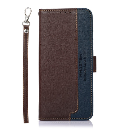 For Xiaomi Redmi K70 5G / K70 Pro 5G KHAZNEH Litchi Texture Leather RFID Phone Case(Brown) - K70 Cases by PMC Jewellery | Online Shopping South Africa | PMC Jewellery | Buy Now Pay Later Mobicred