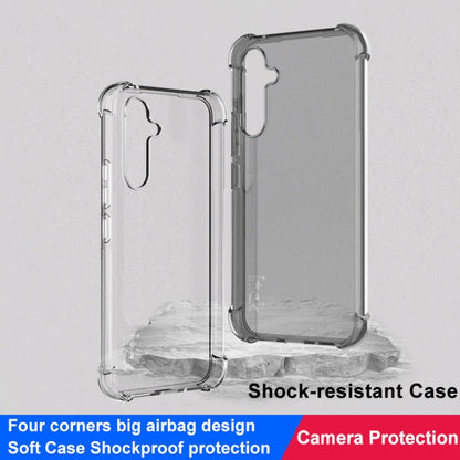 For Samsung Galaxy A54 5G imak Shockproof Airbag TPU Phone Case(Transparent Black) - Galaxy Phone Cases by imak | Online Shopping South Africa | PMC Jewellery