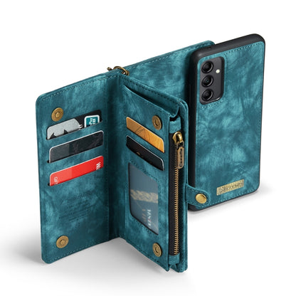 For Samsung Galaxy A14 5G CaseMe 008 Detachable Multifunctional Leather Phone Case(Blue) - Galaxy Phone Cases by CaseMe | Online Shopping South Africa | PMC Jewellery | Buy Now Pay Later Mobicred