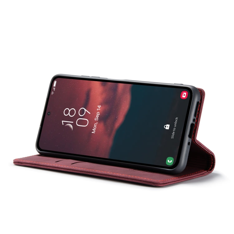 For Samsung Galaxy A54 CaseMe 013 Multifunctional Horizontal Flip Leather Phone Case(Wine Red) - free shipping - PMC TechLife - Order now!