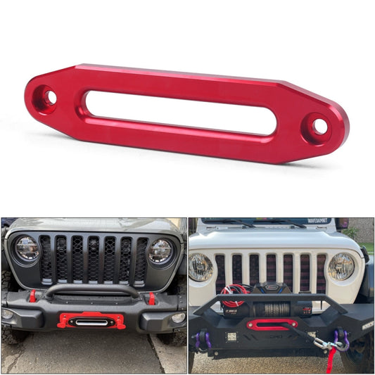 ATV/UTV 8000-15000LBs 10 inch Aluminum Synthetic Winch(Red) - Others by PMC Jewellery | Online Shopping South Africa | PMC Jewellery | Buy Now Pay Later Mobicred