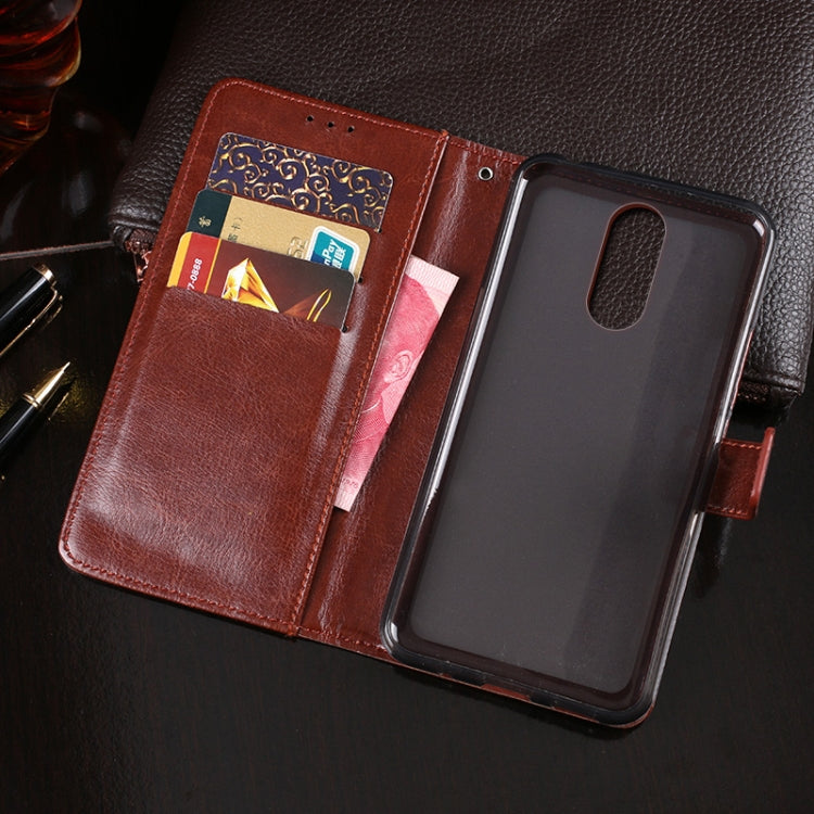 For Cubot Note Plus idewei Crazy Horse Texture Horizontal Flip Leather Case with Holder & Card Slots & Wallet(Rose Red) - More Brand by idewei | Online Shopping South Africa | PMC Jewellery | Buy Now Pay Later Mobicred