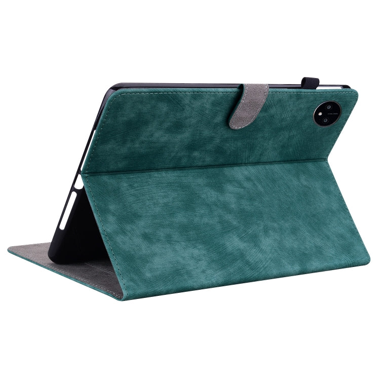 For Huawei MatePad Pro 11 2022 Tiger Pattern Flip Leather Tablet Case(Dark Green) - Huawei by PMC TechLife | Online Shopping South Africa | PMC TechLife | Buy Now Pay Later Mobicred
