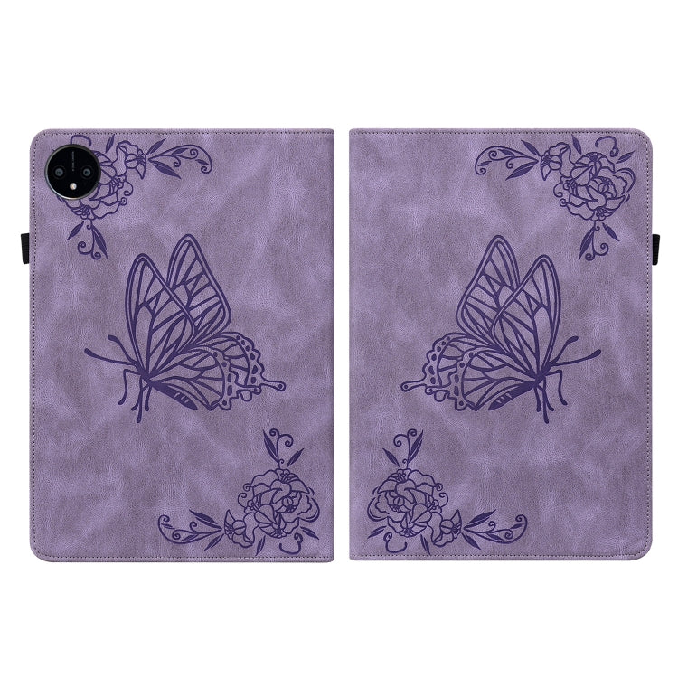 For Huawei MatePad Pro 11 2022 Butterfly Flower Embossed Leather Tablet Case(Purple) - free shipping - PMC TechLife - Order now!