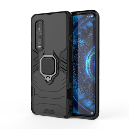 For OPPO Find X2 Pro PC + TPU Shockproof Protective Case with Magnetic Ring Holder(Black) - OPPO Cases by PMC Jewellery | Online Shopping South Africa | PMC Jewellery | Buy Now Pay Later Mobicred