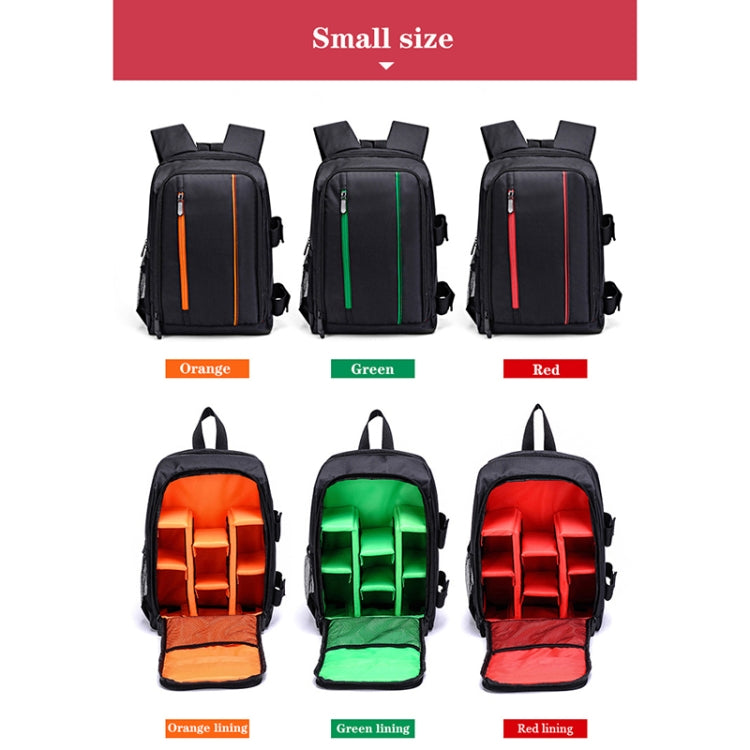 Outdoor Camera Backpack Waterproof Photography Camera Shoulders Bag, Size:33.5x25.5x15.5cm(Green) - Backpack by PMC TechLife | Online Shopping South Africa | PMC TechLife | Buy Now Pay Later Mobicred