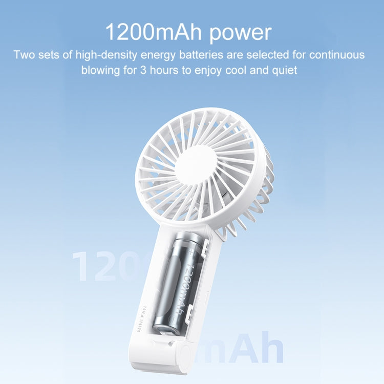 WT-F58 Hanging Neck Handheld Electric Fan(Green) - Electric Fans by PMC TechLife | Online Shopping South Africa | PMC TechLife | Buy Now Pay Later Mobicred