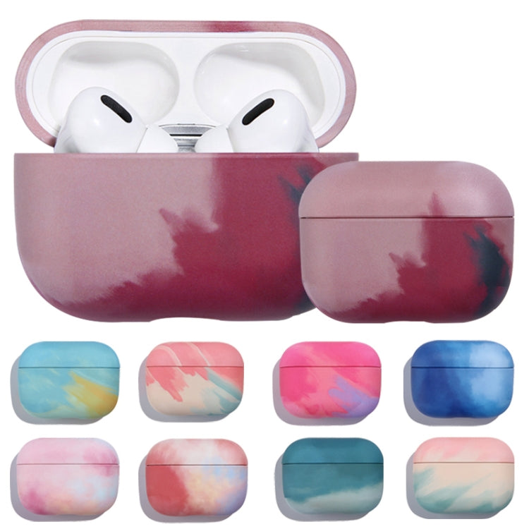 For AirPods Pro Ink Painting Water Sticker PC Earphone Case(Ink Powder) - For AirPods Pro by PMC Jewellery | Online Shopping South Africa | PMC Jewellery | Buy Now Pay Later Mobicred