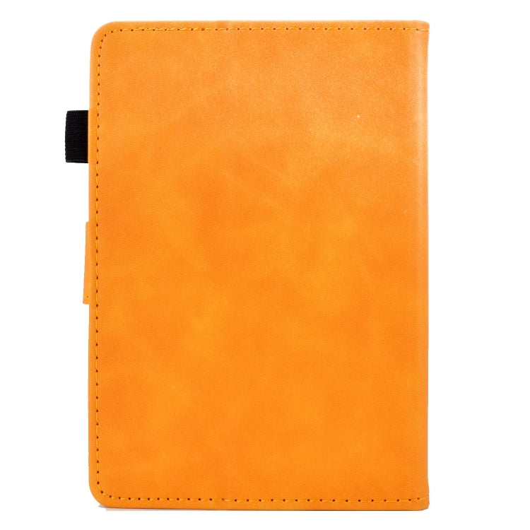 For Amazon Kindle 11th 2022 Peony Butterfly Embossed Leather Smart Tablet Case(Khaki) - Amazon by PMC TechLife | Online Shopping South Africa | PMC TechLife | Buy Now Pay Later Mobicred