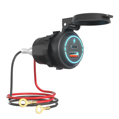 ZH-1786A2 QC3.0 USB-A + Type-C Dual Interface Car Charger, Cable Length: 60cm - DIY Modified Charger by PMC Jewellery | Online Shopping South Africa | PMC Jewellery | Buy Now Pay Later Mobicred