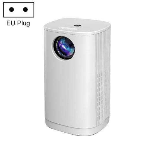 T1 480x360 800 Lumens Portable Mini LED Projector, Specification:EU Plug(White) - LED Projector by PMC Jewellery | Online Shopping South Africa | PMC Jewellery | Buy Now Pay Later Mobicred