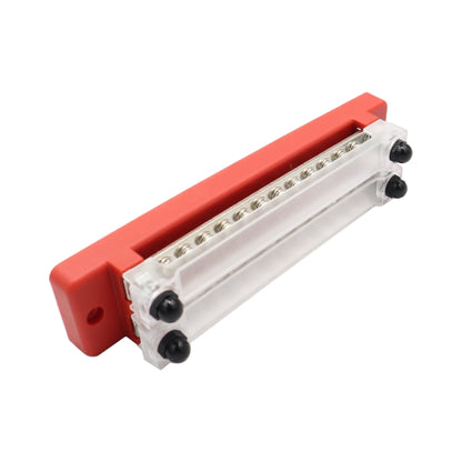 CP-3109-02 150A 12-48V RV Yacht Double-row 12-way Busbar(Red) - Booster Cable & Clip by PMC Jewellery | Online Shopping South Africa | PMC Jewellery | Buy Now Pay Later Mobicred