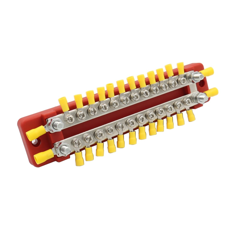 CP-3115 1 Pair 150A 12-48V RV Yacht Double-row 12-way Busbar with 56pcs Terminals - Booster Cable & Clip by PMC Jewellery | Online Shopping South Africa | PMC Jewellery | Buy Now Pay Later Mobicred