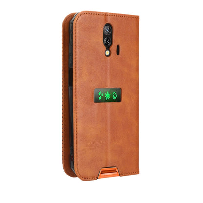 For Blackview BV7200 Magnetic Buckle Retro Texture Leather Phone Case(Brown) - More Brand by PMC Jewellery | Online Shopping South Africa | PMC Jewellery | Buy Now Pay Later Mobicred