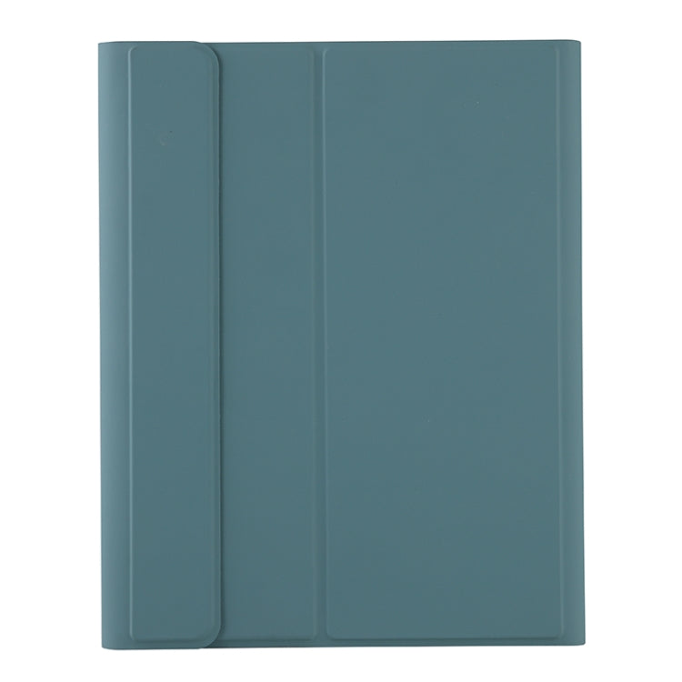 T11B 2020 For iPad Air 4 / Air 5 / Pro 11 inch 2022 / 2021 / 2020 / 2018 TPU Candy Color Ultra-thin Bluetooth Keyboard Tablet Case with Stand & Pen Slot(Dark Green) - Universal by PMC Jewellery | Online Shopping South Africa | PMC Jewellery | Buy Now Pay Later Mobicred