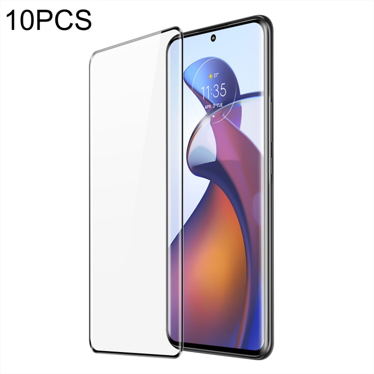 For Motorola Edge 30 Fusion 10pcs DUX DUCIS 0.33mm 9H Medium Alumina HD Full Screen Tempered Glass Film - free shipping - PMC Jewellery - Order now!