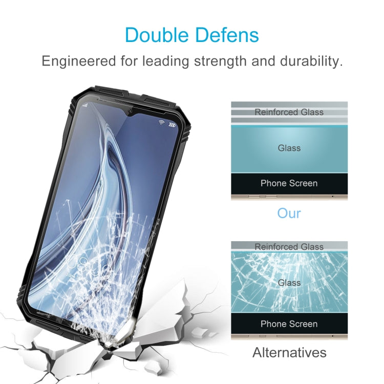 For Doogee S100 10pcs 0.26mm 9H 2.5D Tempered Glass Film - For Doogee by PMC Jewellery | Online Shopping South Africa | PMC Jewellery | Buy Now Pay Later Mobicred