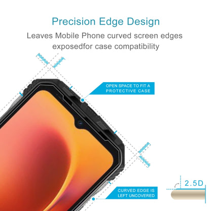 For Doogee V Max 50pcs 0.26mm 9H 2.5D Tempered Glass Film - For Doogee by PMC Jewellery | Online Shopping South Africa | PMC Jewellery | Buy Now Pay Later Mobicred