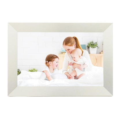 10.1 inch IPS Display WiFi Cloud Photo Frame, RK3126C Quad Core up to 1.5GHz, 1GB+16GB, Power Plug:EU Plug(White) - 11 inch Below by PMC Jewellery | Online Shopping South Africa | PMC Jewellery | Buy Now Pay Later Mobicred