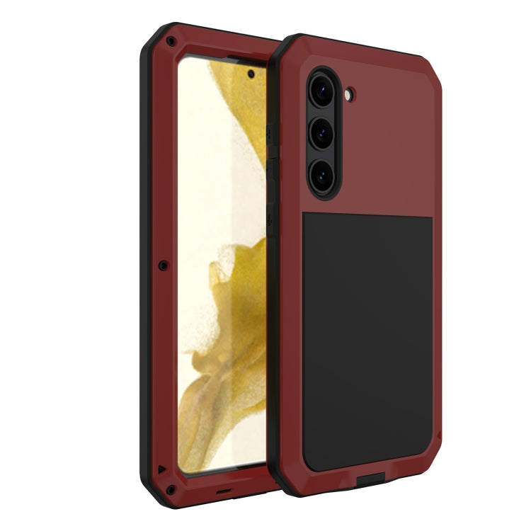For Samsung Galaxy S23 5G RedPepper 360 Full Body Rugged Metal Waterproof Phone Case(Red) - free shipping - PMc TechLife - Order now!