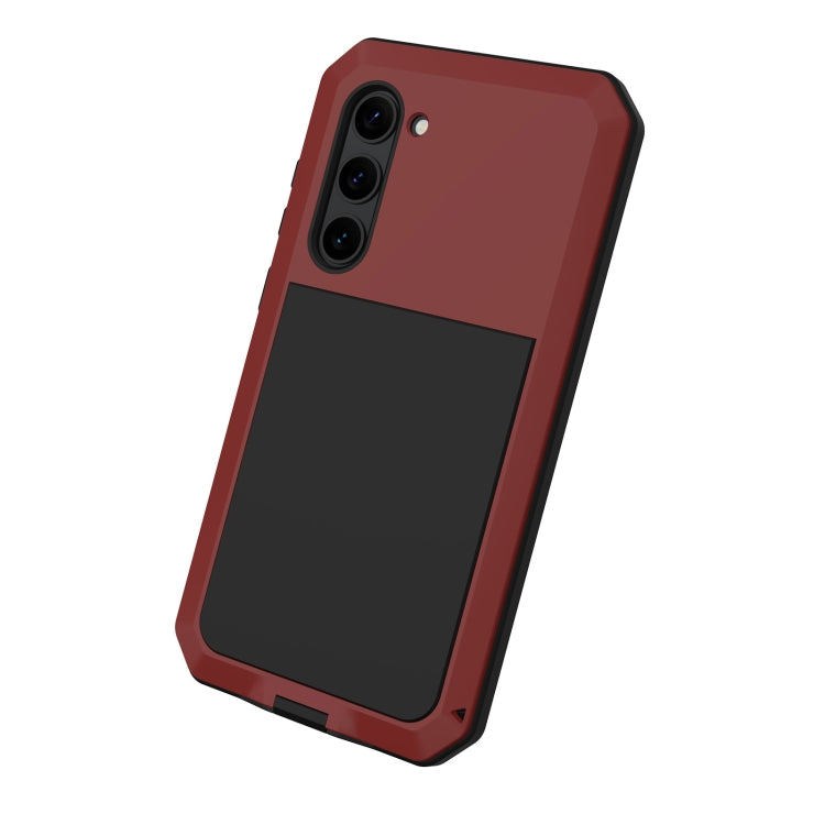 For Samsung Galaxy S23 5G RedPepper 360 Full Body Rugged Metal Waterproof Phone Case(Red) - free shipping - PMc TechLife - Order now!