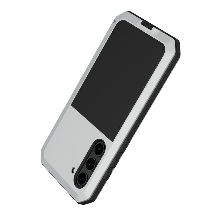 For Samsung Galaxy S23 5G RedPepper 360 Full Body Rugged Metal Life Waterproof Phone Case(Silver) - Galaxy S23 5G Cases by RedPepper | Online Shopping South Africa | PMc TechLife | Buy Now Pay Later Mobicred