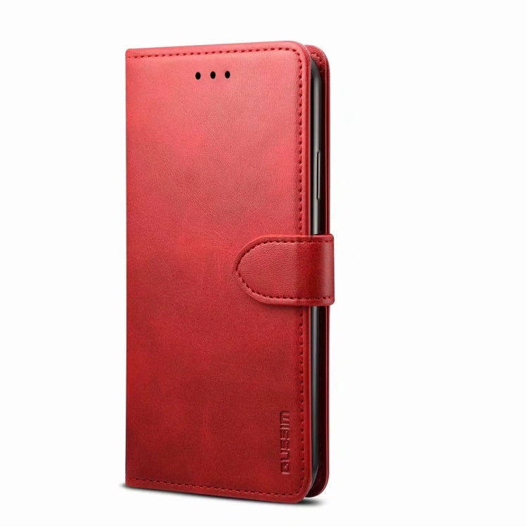 For Huawei Nova 3i GUSSIM Business Style Horizontal Flip Leather Case with Holder & Card Slots & Wallet(Red) - Huawei Cases by GUSSIM | Online Shopping South Africa | PMC Jewellery